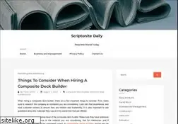 Sites similar to scriptonitedaily.org