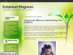 Sites similar to scriptoriumblogorium.blogspot.com
