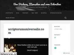Sites similar to scriptorumuniversalis.com
