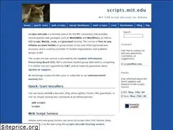 Sites similar to scripts.mit.edu