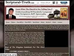 Sites similar to scriptural-truth.com