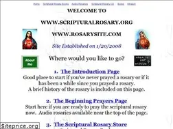 Sites similar to scripturalrosary.org