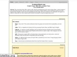 Sites similar to scripturemusic.com