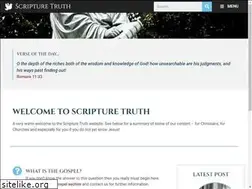 Sites similar to scripturetruth.org