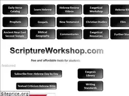 Sites similar to scriptureworkshop.com