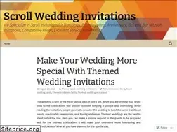 Sites similar to scrollinvitation.wordpress.com