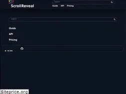 Sites similar to scrollrevealjs.org