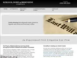 Sites similar to scruggsdoddbrisendine.com