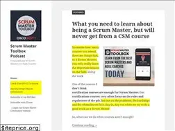 Sites similar to scrum-master-toolbox.org