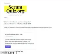 Sites similar to scrumquiz.org