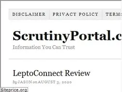 Sites similar to scrutinyportal.com