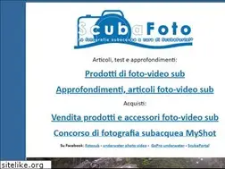 Sites similar to scubafoto.it