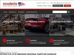 Sites similar to scuderiacarparts.com