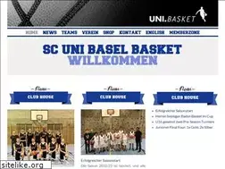 Sites similar to scunibaselbasket.ch