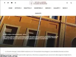Sites similar to scuolamediacesarebaronio.org