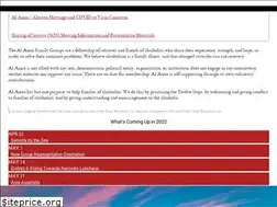 Sites similar to scws-al-anon.org