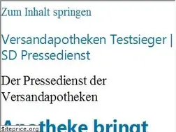Sites similar to sd-pressedienst.de