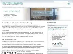 Sites similar to sd-technologies.de