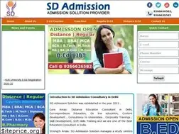 Sites similar to sdadmission.in