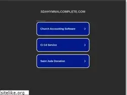 Sites similar to sdahymnalcomplete.com