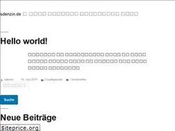 Sites similar to sdenzin.de