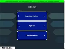 Sites similar to sdfa.org