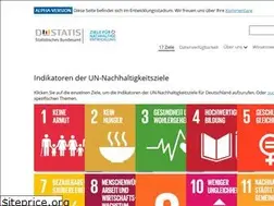 Sites similar to sdg-indikatoren.de