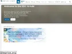 Sites similar to sdg16hub.org