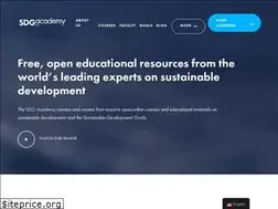 Sites similar to sdgacademy.org