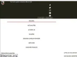 Sites similar to sdis25.fr