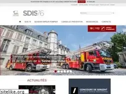 Sites similar to sdis76.fr