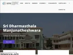 Sites similar to sdmayurvedacollegeudupi.in