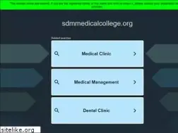 Sites similar to sdmmedicalcollege.org