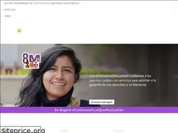 Sites similar to sdmujer.gov.co