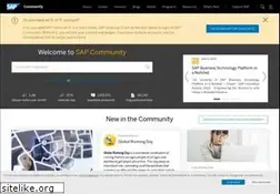 Sites similar to sdn.sap.com