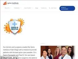 Sites similar to sdspineinstitute.com