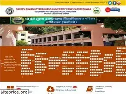 Sites similar to sdsuvcampusgopeshwar.ac.in