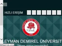 Sites similar to sdu.edu.tr