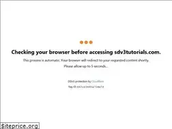 Sites similar to sdv3tutorials.com