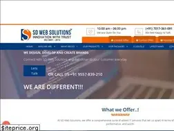 Sites similar to sdwebsolutions.in