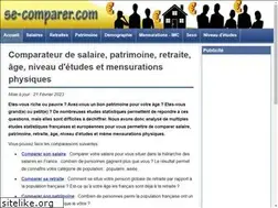 Sites similar to se-comparer.com