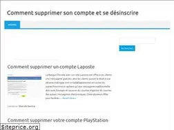 Sites similar to se-desinscrire.com