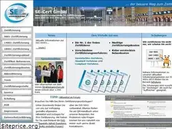 Sites similar to se-zert.de