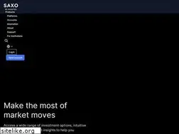 Sites similar to se.saxobank.com