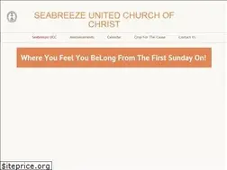 Sites similar to seabreezeunitedchurch.org