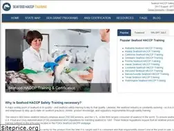 Sites similar to seafoodsafetyhaccptraining.com
