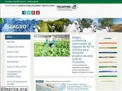 Sites similar to seagro.to.gov.br