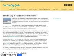 Sites similar to seaislecityguide.weebly.com