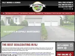 Sites similar to sealofapprovalsealcoating.com