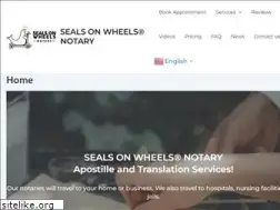 Sites similar to sealsonwheelsnotary.com
